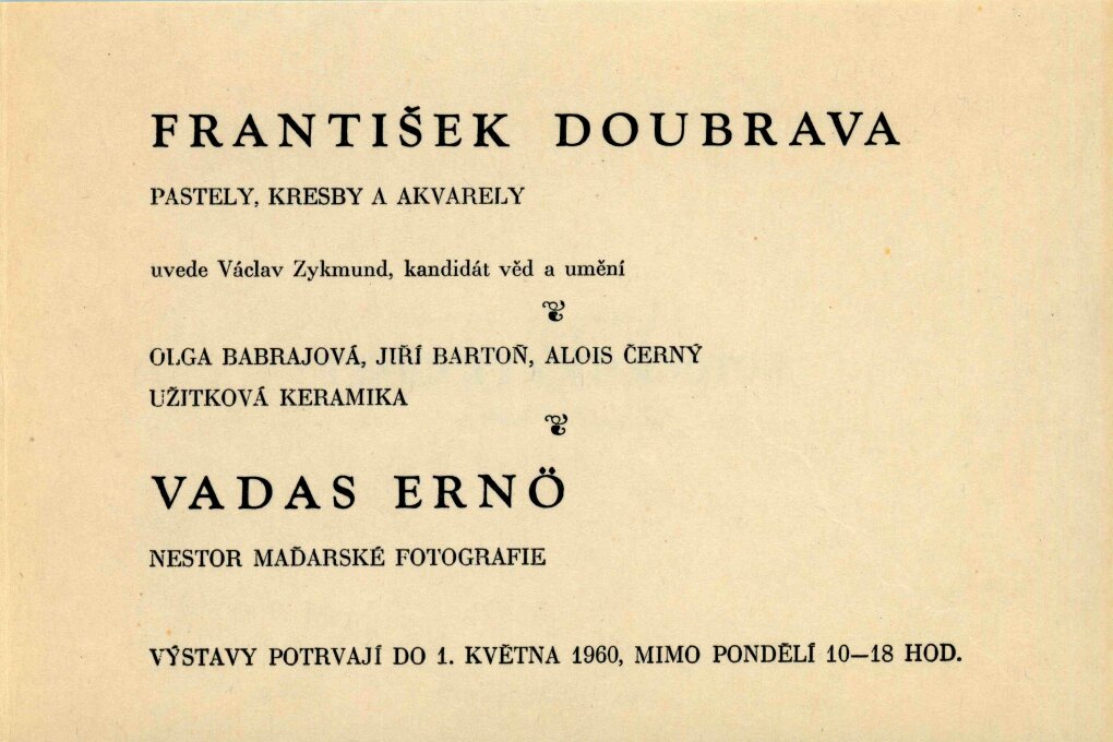 František Doubrava – kresby, pastely, grafiky